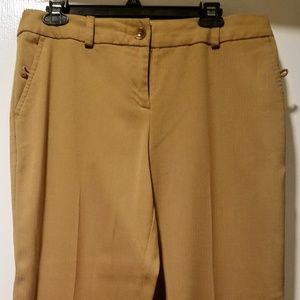 Ladies 10P camel colored work slacks